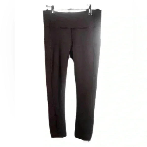 Lululemon pace rival black crop yoga athletic lightweight tights leggings 4 - Picture 2 of 4